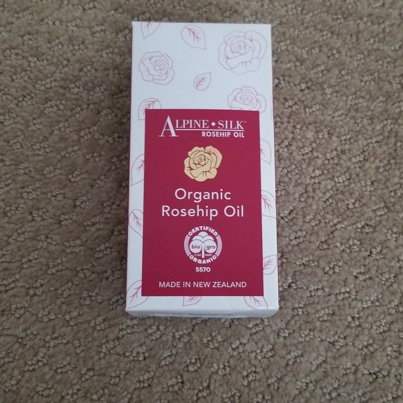 **NIB** Alpine Silk Organic Rosehip Oil .67 fl oz/20ml - Picture 1 of 4